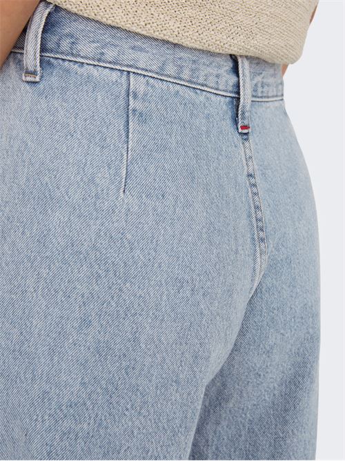 ONLLA BREA HW LONG DNM SHORTS TAI ONLY | 15341131/Light Blue Denim